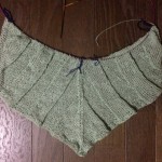 Banana Leaf Shawl。。糸的に挫折にorz