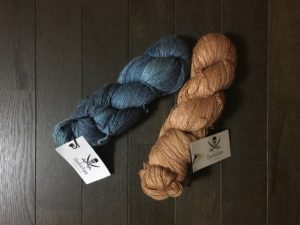 Dyeforyarnのタッサーシルク